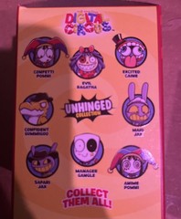 The Amazing Digital Circus Unhinged Complete Set Lot Of 8 Mini Figure 2” Toys