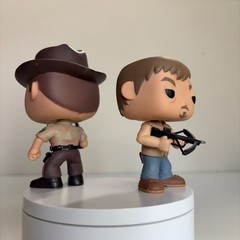 Funko Pop The Walking Dead Rick Grimes 13 Daryl Dixon 14 No Boxes Tv Shows Vinyl