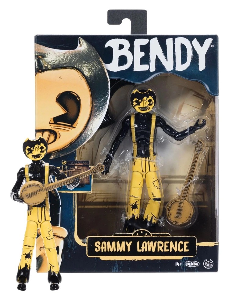 Jakks Pacific Bendy: Sammy Lawrence with Banjo 5″ Action Figure New in Box