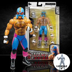 Konnan Classic Masked Era Edition Legends of Lucha Libre Premium 1:12 Scale 6″