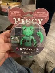 , Roblox DINOPIGGY Exclusive PIGGY 3.5″ Action Figure DLC Code, SERIES 1 NEW