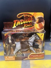 Hasbro Indiana Jones With Horse Action Figure Raiders Of The Lost Arc New