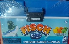 PhatMojo Fisch Collectible Action Figure Playset BLUE