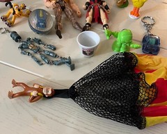 Vintage Toys, Action Figures Lot TV shows, Cartoons 17 loose assorted toys