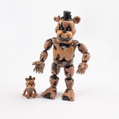 Spring Trap Five Nights At Freddy Bonnie Chica Golden Foxy 5″Action Figure GN