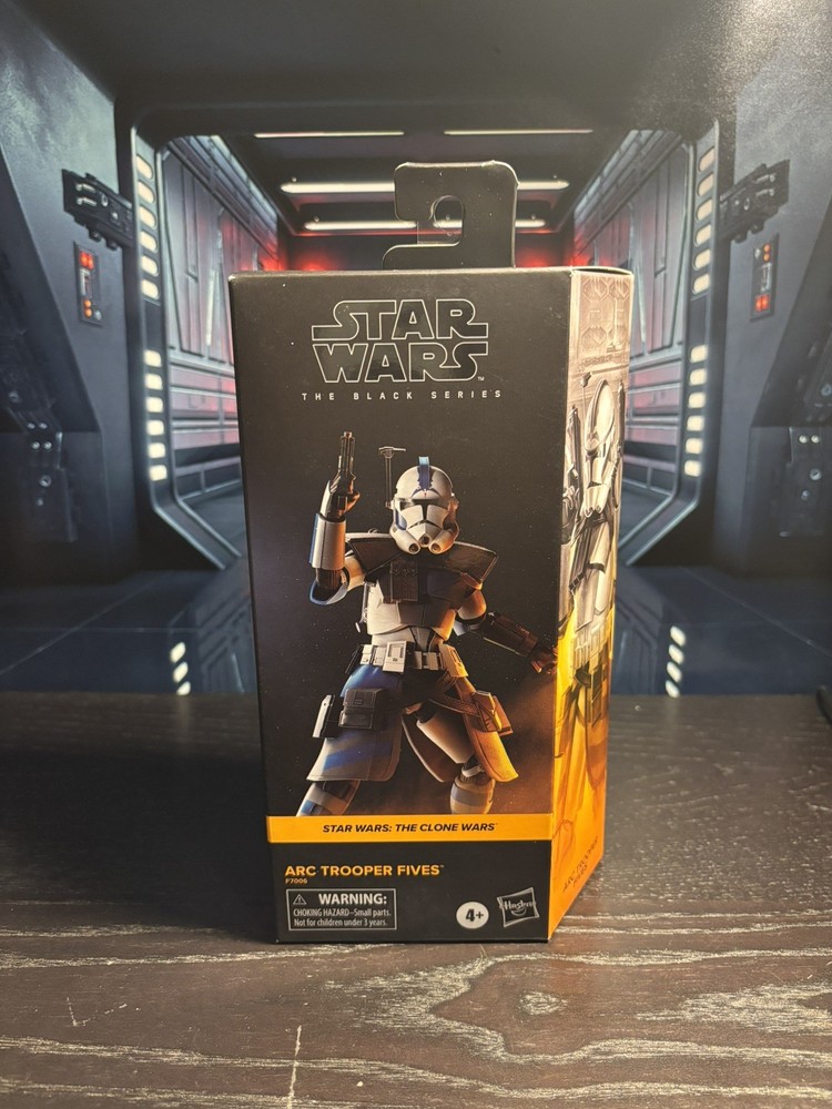 HASBRO STAR WARS THE BLACK SERIES ARC TROOPER FIVES (THE CLONE WARS) – BRAND NEW