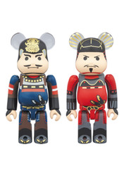 MEDICOM TOY BE@RBRICK Sengoku Busho 100% 2.8 in. Figure 6 bodies set from Japan