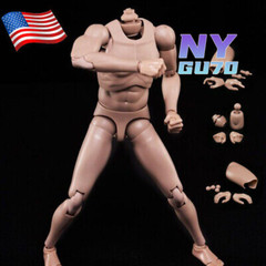 1/6 Scale 12″Male Man Neck Body Model Europe Skin Action Figure accessory