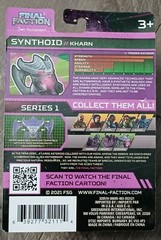 SYNTHOID – FINAL FACTION ALPHA TEAM 1 – Action Figure 3.75″ – BRAND NEW! L@@K!!