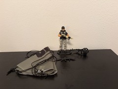 GI Joe Retaliation ULTIMATE FLINT with Parachute Lot 3.75 Loose Rare