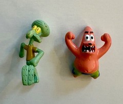 SpongeBob SquarePants Angry Yelling Patrick & Squidward Mini-Figures – Viacom