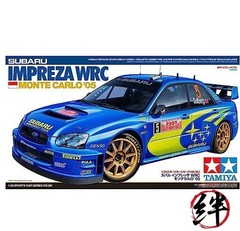 Tamiya 1/24 Sports Car No.281 Subaru Impreza WRC Monte Carlo Plastic Model 24281