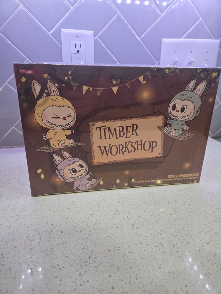 Labubu Timber Workshop Complete Set Popland Exclusive