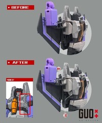 Gobetter studio GB-1169 upgrade kits for SS86 Skywarp,in stock