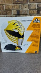 White Ranger Helmet SIGNED Jason David Frank Power Rangers Lightning Collection