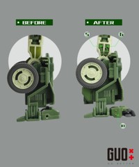 Go better studio GB-1104A upgrade kit for Legacy United Hound,preorder.