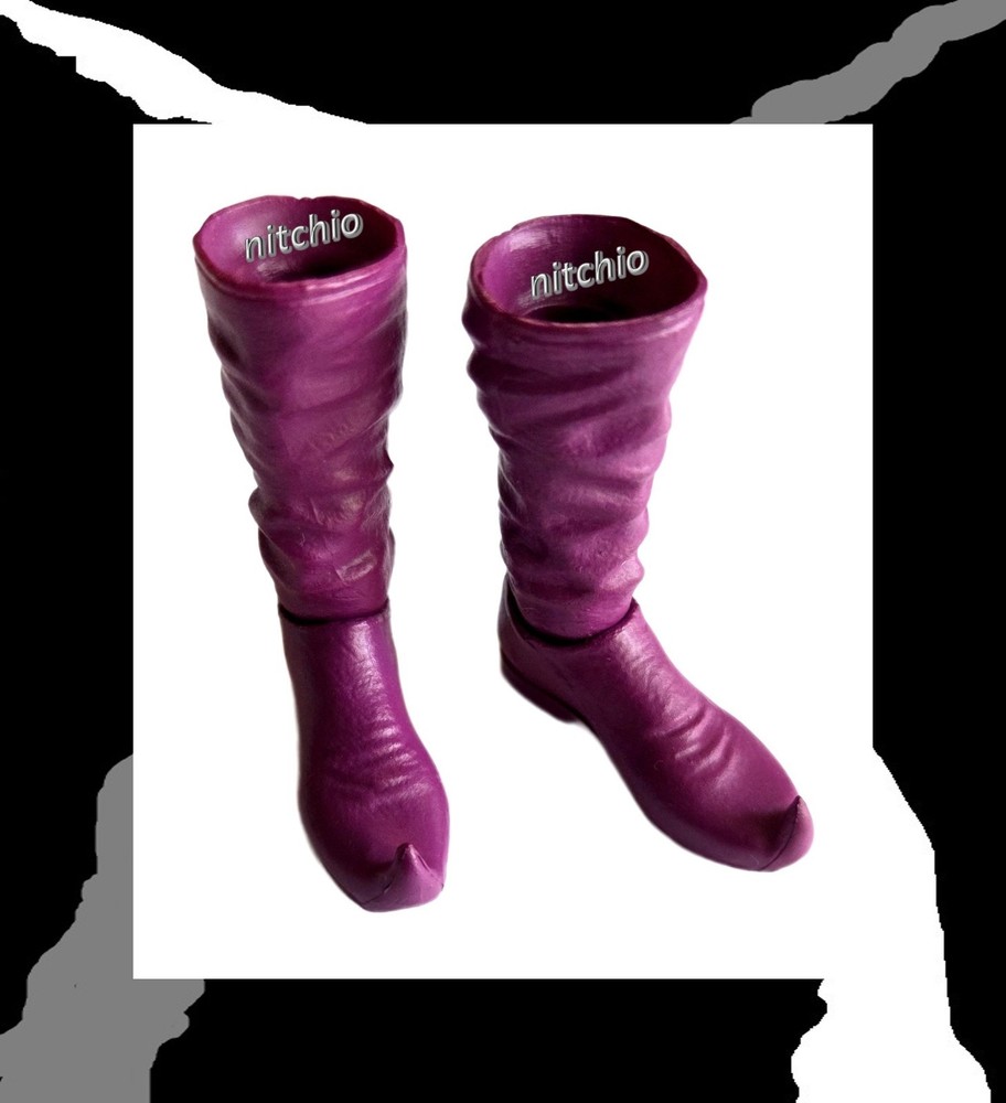 Mezco One:12 Green Goblin – PURPLE GOBLIN BOOTS 1/12 Scale Fodder