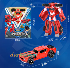 Tobot V GD LEON ROVER Red Car Transforming Robot Vehicle Action Toy 7.7″