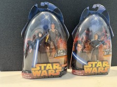 Star Wars ROTS 2005 Anakin Skywalker Figure Battle Damage & Lightsaber Attack