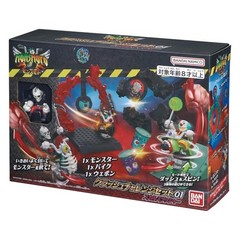 BANDAI Monsumoto Crash Challenge set01 Skull Slasher