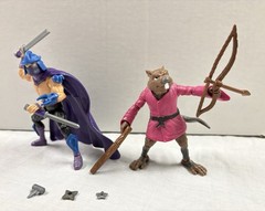 Playmates Teenage Mutant Ninja Turtles Remastered TMNT 1988 Splinter & Shredder