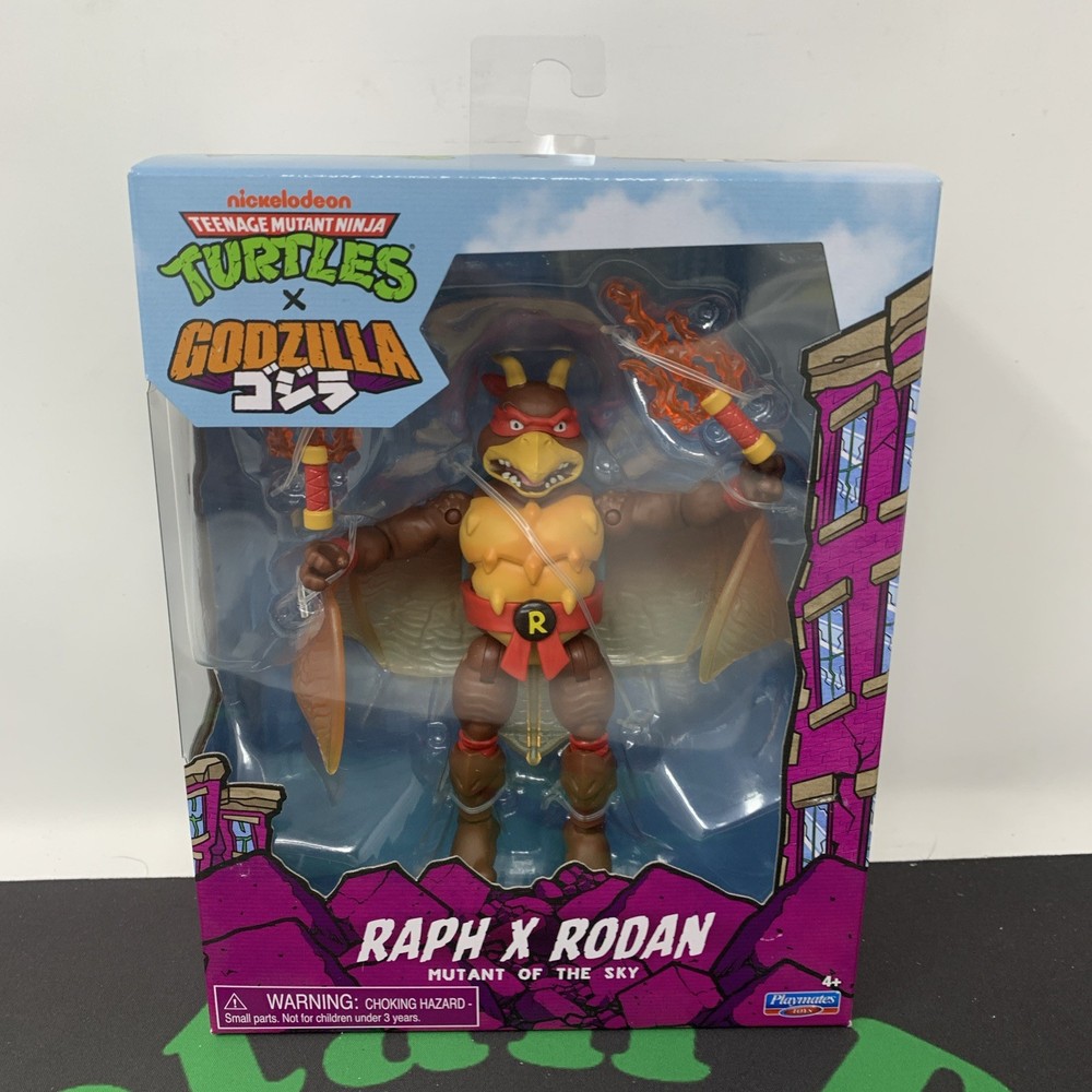 Teenage Mutant Ninja Turtles x Godzilla Raph X Rodan Mutant Of The Sky TMNT