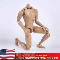 US ZYTOYS ZY-B001 1/6 Male Narrow Shoulder Action Figure 12in Soldier Body Model