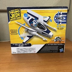 Star Wars Young Jedi Adventures Nubs and Jedi Pilot Vehicle Set