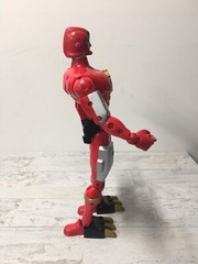 2003 Power Rangers Dino Thunder Talking 12″ Red Mega Battlized Ranger Figure