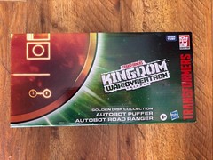 Transformers War for Cybertron: Kingdom Golden Disk Collection Two Pack