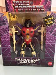 Masters of the Universe X Transformers Starscream Armor Scare Glow SEALED MISB