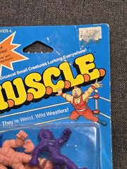 Vintage M.U.S.C.L.E. Men Action Figures By Mattel Four Pack 1985 Sealed Original