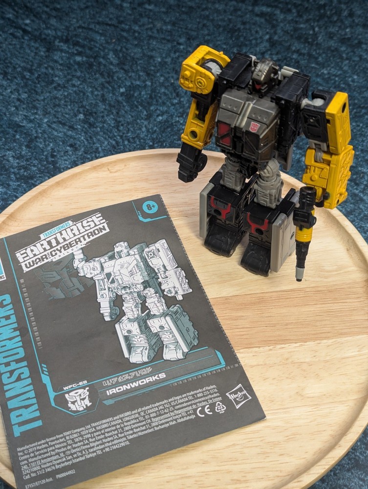 Transformers War for Cybertron Earthrise Ironworks Loose & Complete