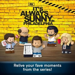It’s Always Sunny in Philadelphia Special Edition Figure Set for Adults & Fan…