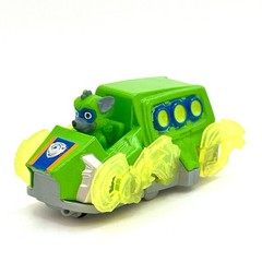 Paw Patrol Mighty Pups Charged Up True Metal Rocky Vehicle Car Die Cast 1:55 EUC