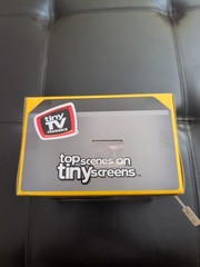 Tiny TV Classics Jurassic Park Mini Working Collectible TV Retro Desk Toy New