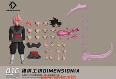 DIMENSIONIA 01C God Defier Goku Black 1/12 Scale Action Figure In Stock IN BOX