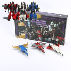 Transformers G1 Thrust Dirge Ramjet 3x Action Figures Flight Team Set Toys Box