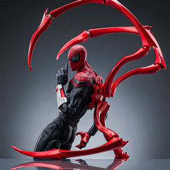 Mess Toys Superior Symbiote Scarlet Spider 1/12 Scale Action Figure Collectible