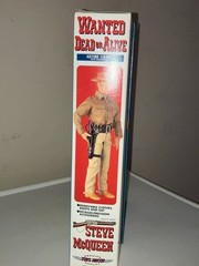 New, Toys McCoys Steve McQueen Wanted Dead or Alive action figure, Free Shipping
