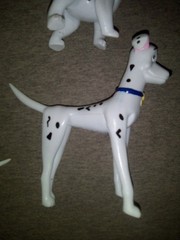 Vintage Justoys Bend-Ems 101 Dalmatians 6-Piece Gift Set: Bendable Figures