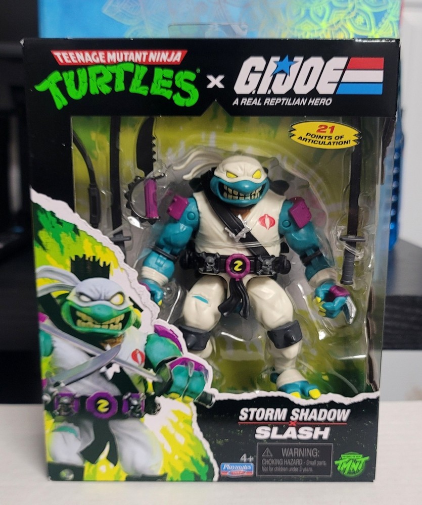 Teenage Mutant Ninja Turtles X G.I. Joe Storm Shadow Slash TMNT, Playmates Toys