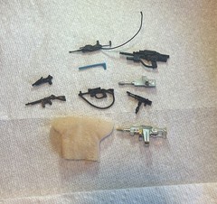 10 Piece Accessory Lot, Star Wars, GI Joe, Transformers, Go Bots