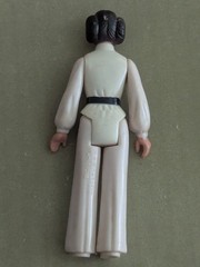 Vintage Star Wars 1977 Princess Leia w Cape And Pistol. 12-back Kenner Figure