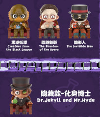 Authentic Universal Monsters Series Blind Box Halloween Confirmed Figure Toy