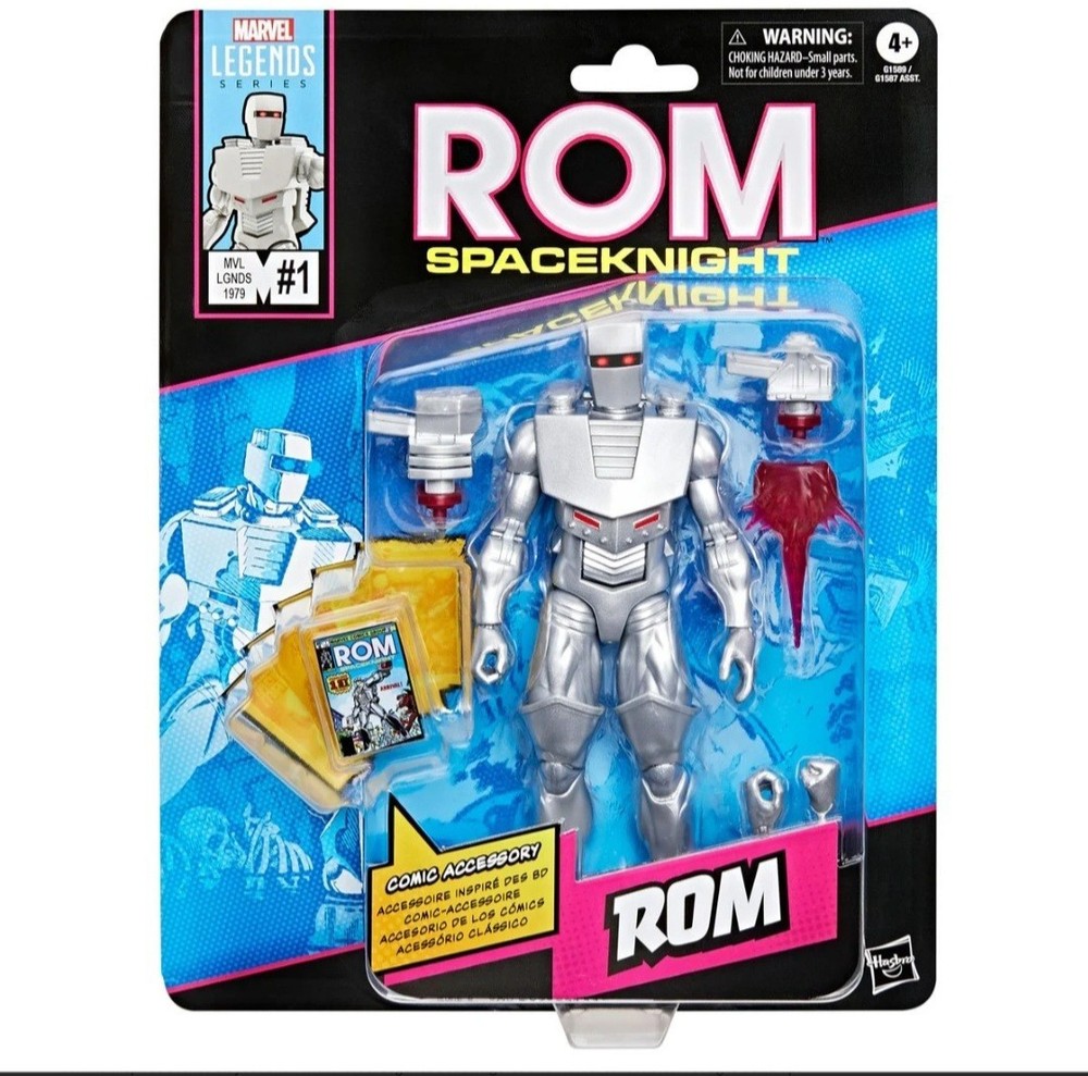 Marvel Legends Rom Space Knight with ROM Mini-Comic action figure IN HAND MIP