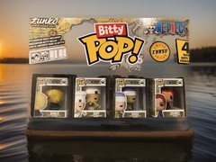 NEW Funko Bitty POP! One Piece Sanji & Zeff & Krieg & Shanks