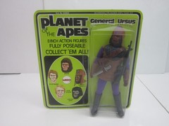 Vintage 1967 MEGO Planet Of the Apes GENERAL URSUS URKO Figure MOC UNPUNCHED