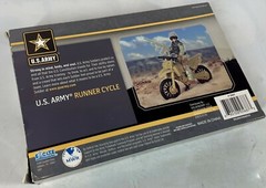 EXCITE United States Army Official Offroad Motorcycle Runner Cycle Action Figure