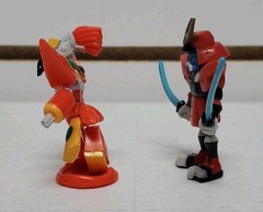 Medabots Figure Lot w/Cards, Dice & Posters – Samurai, Warbandit, Phoenix & More
